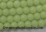 CLU03 15.5 inches 8mm round luminous stone beads wholesale