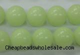 CLU05 15.5 inches 12mm round luminous stone beads wholesale