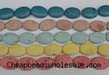 CLV304 15.5 inches 18*25mm oval lava beads wholesale