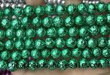 CLV547 15.5 inches 8mm round plated lava beads wholesale