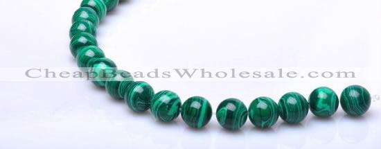 CMA20 15.5 inches 10mm round imitate malachite beads Wholesale