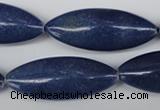 CME11 15.5 inches 15*40mm marquise blue aventurine beads