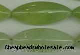 CME14 15.5 inches 15*40mm marquise New jade gemstone beads