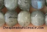 CME210 15.5 inches 7*9mm - 8*10mm pumpkin labradorite beads