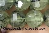 CME236 15.5 inches 10*11mm - 10*12mm pumpkin prehnite beads