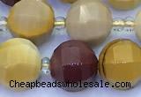 CME365 15 inches 10mm pumpkin mookaite beads