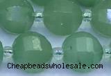 CME367 15 inches 10mm pumpkin green aventurine beads