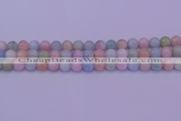 CMG142 15.5 inches 8mm round natural morganite gemstone beads