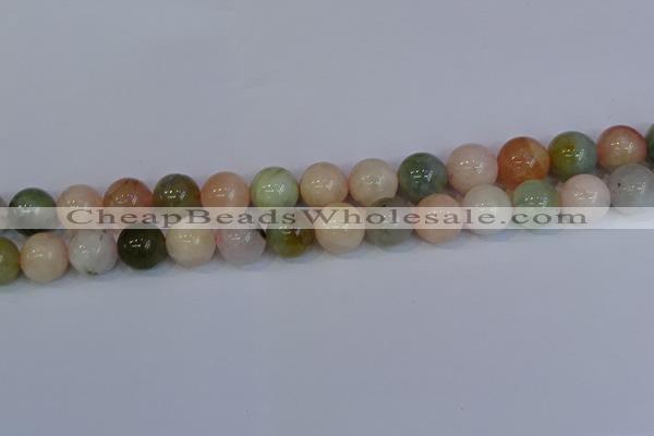 CMG165 15.5 inches 14mm round morganite gemstone beads wholesale