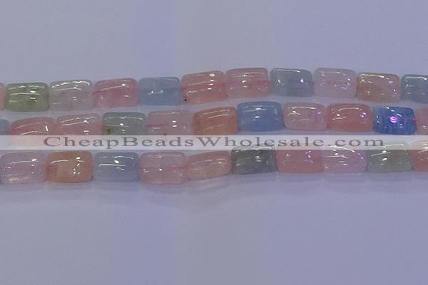 CMG245 15.5 inches 12*16mm rectangle morganite beads wholesale