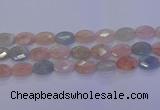 CMG268 15.5 inches 13*18mm faceted oval morganite beads