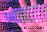 CMG317 15.5 inches 8mm round morganite gemstone beads