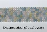 CMG440 15.5 inches 6mm round morganite gemstone beads wholesale