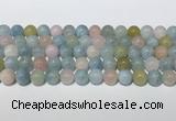 CMG443 15.5 inches 12mm round morganite gemstone beads wholesale