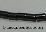 CMH102 15.5 inches 4*6mm tube magnetic hematite beads Wholesale