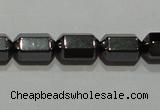 CMH127 15.5 inches 5*8mm magnetic hematite beads wholesale