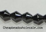 CMH132 15.5 inches 6*7mm bicone magnetic hematite beads