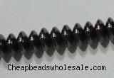 CMH166 15.5 inches 3*6mm rondelle magnetic hematite beads