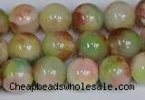 CMJ1076 15.5 inches 8mm round jade beads wholesale