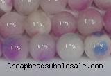 CMJ1091 15.5 inches 8mm round jade beads wholesale