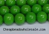 CMJ116 15.5 inches 10mm round Mashan jade beads wholesale