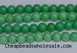 CMJ127 15.5 inches 4mm round Mashan jade beads wholesale