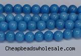 CMJ134 15.5 inches 4mm round Mashan jade beads wholesale