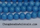 CMJ135 15.5 inches 6mm round Mashan jade beads wholesale