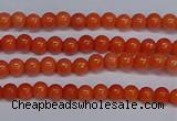 CMJ141 15.5 inches 4mm round Mashan jade beads wholesale