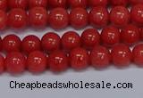 CMJ16 15.5 inches 6mm round Mashan jade beads wholesale