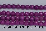 CMJ162 15.5 inches 4mm round Mashan jade beads wholesale