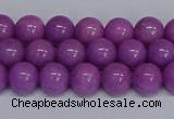 CMJ164 15.5 inches 8mm round Mashan jade beads wholesale