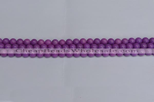 CMJ164 15.5 inches 8mm round Mashan jade beads wholesale