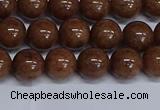 CMJ186 15.5 inches 10mm round Mashan jade beads wholesale