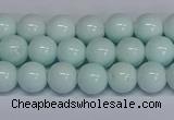 CMJ213 15.5 inches 8mm round Mashan jade beads wholesale