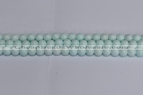 CMJ215 15.5 inches 12mm round Mashan jade beads wholesale