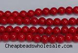 CMJ225 15.5 inches 4mm round Mashan jade beads wholesale