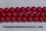 CMJ239 15.5 inches 4mm round Mashan jade beads wholesale