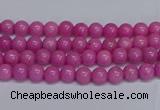 CMJ246 15.5 inches 4mm round Mashan jade beads wholesale