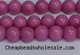 CMJ248 15.5 inches 8mm round Mashan jade beads wholesale