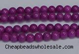 CMJ253 15.5 inches 4mm round Mashan jade beads wholesale