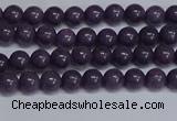 CMJ260 15.5 inches 4mm round Mashan jade beads wholesale