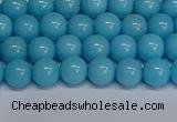 CMJ275 15.5 inches 6mm round Mashan jade beads wholesale