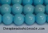 CMJ278 15.5 inches 12mm round Mashan jade beads wholesale