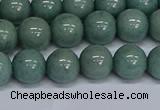 CMJ284 15.5 inches 10mm round Mashan jade beads wholesale