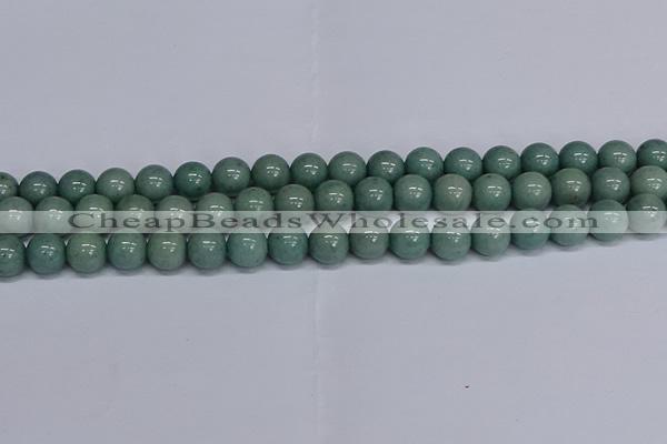 CMJ285 15.5 inches 12mm round Mashan jade beads wholesale