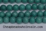 CMJ289 15.5 inches 6mm round Mashan jade beads wholesale