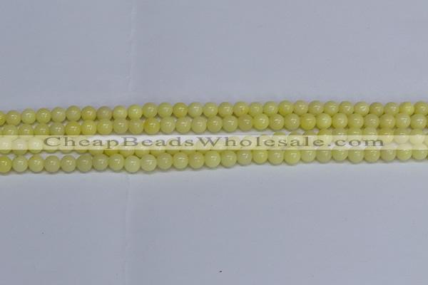 CMJ296 15.5 inches 6mm round Mashan jade beads wholesale