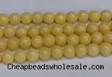 CMJ302 15.5 inches 4mm round Mashan jade beads wholesale