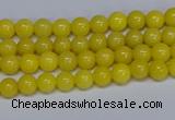 CMJ36 15.5 inches 4mm round Mashan jade beads wholesale